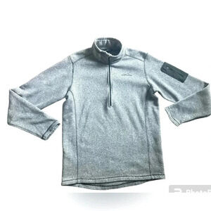 Eddie Bauer Fleece Quarter Zip Pullover Mens Large T